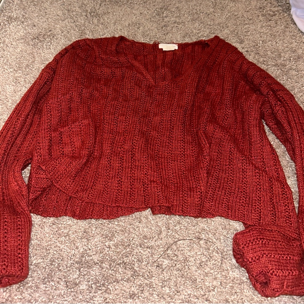 KNITT CROP TOP